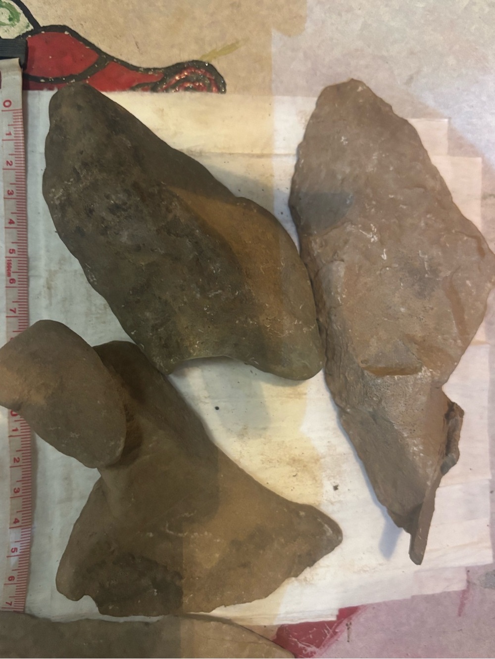 Archaeological Indian artifacts